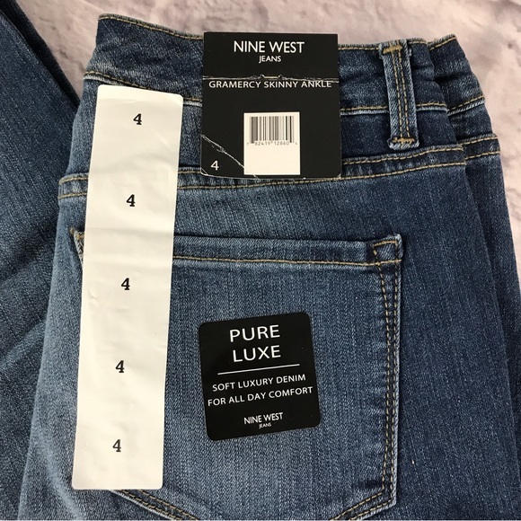 NWT Nine West‎ Gramercy Skinny Ankle Jeans $20 if bundled - Picture 9 of 9